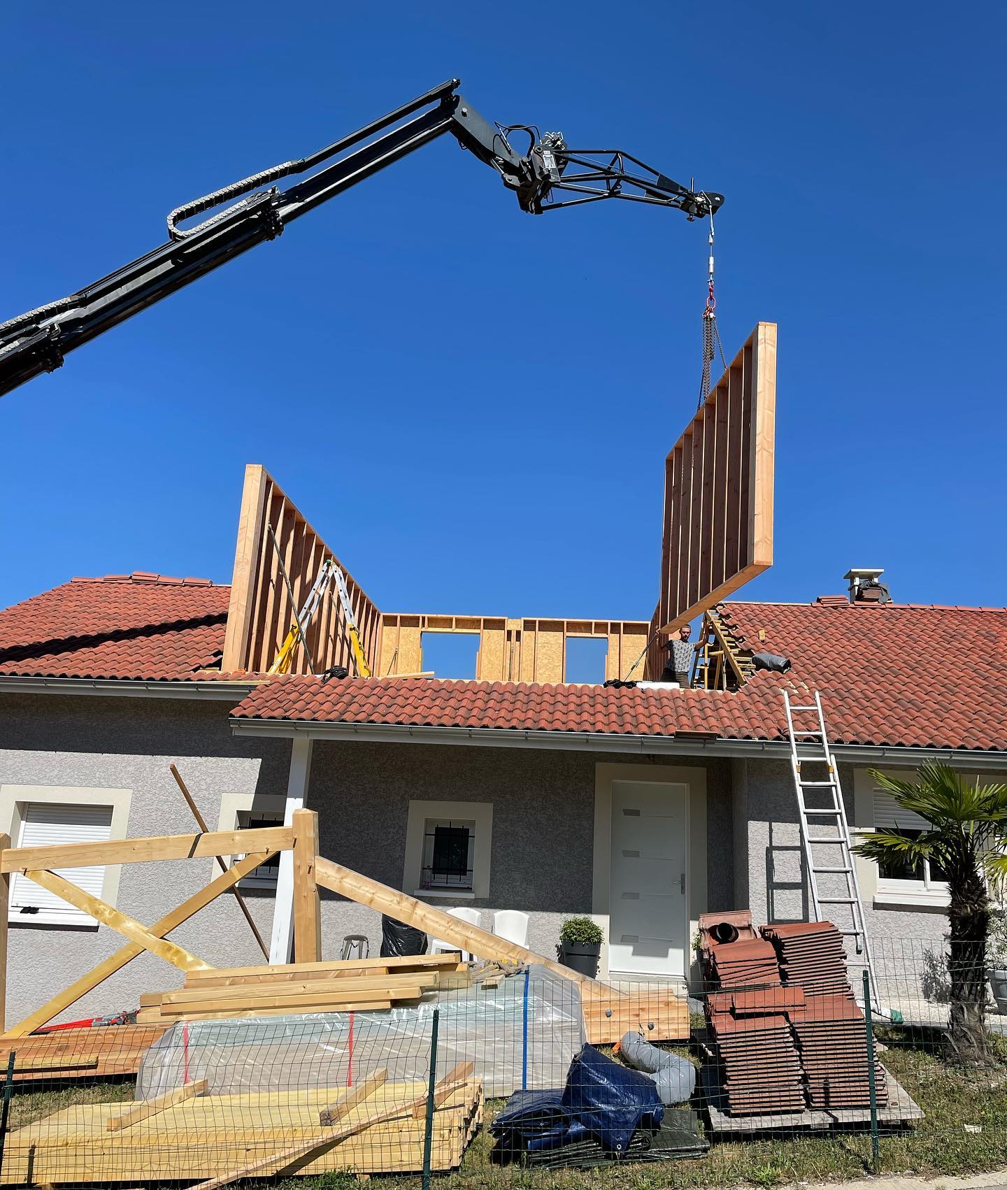 Rénovation de charpente à Crémieu